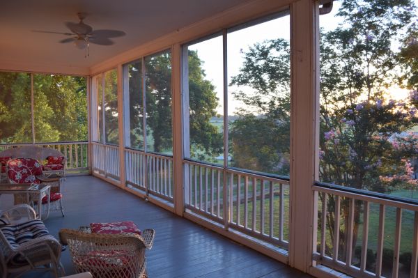 Screened In Porch Construction